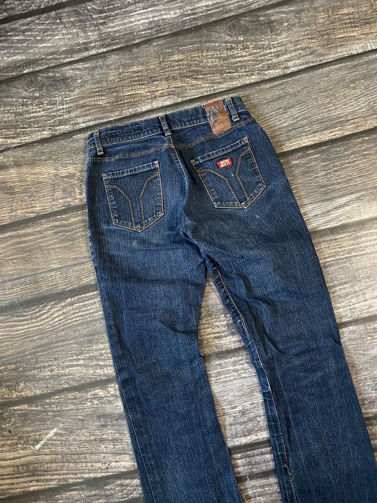 Miss Sixty y2k Miss Sixty Big Logo Denim Pants Size 27" / US 4 / IT 40 - 3 Thumbnail