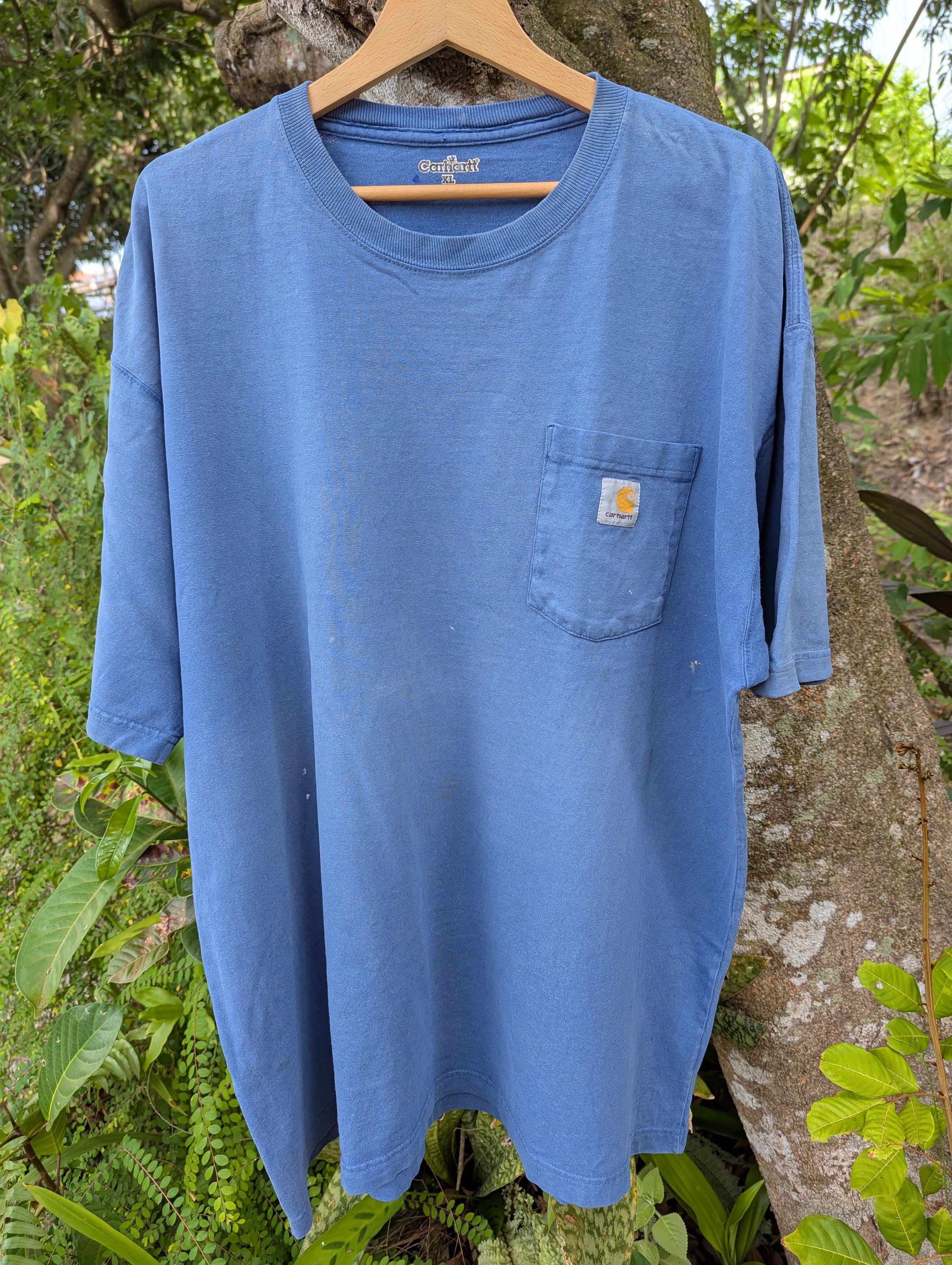 Carhartt Thrashed Carhartt Sunfaded Tshirt Size US XL / EU 56 / 4 - 1 Thumbnail