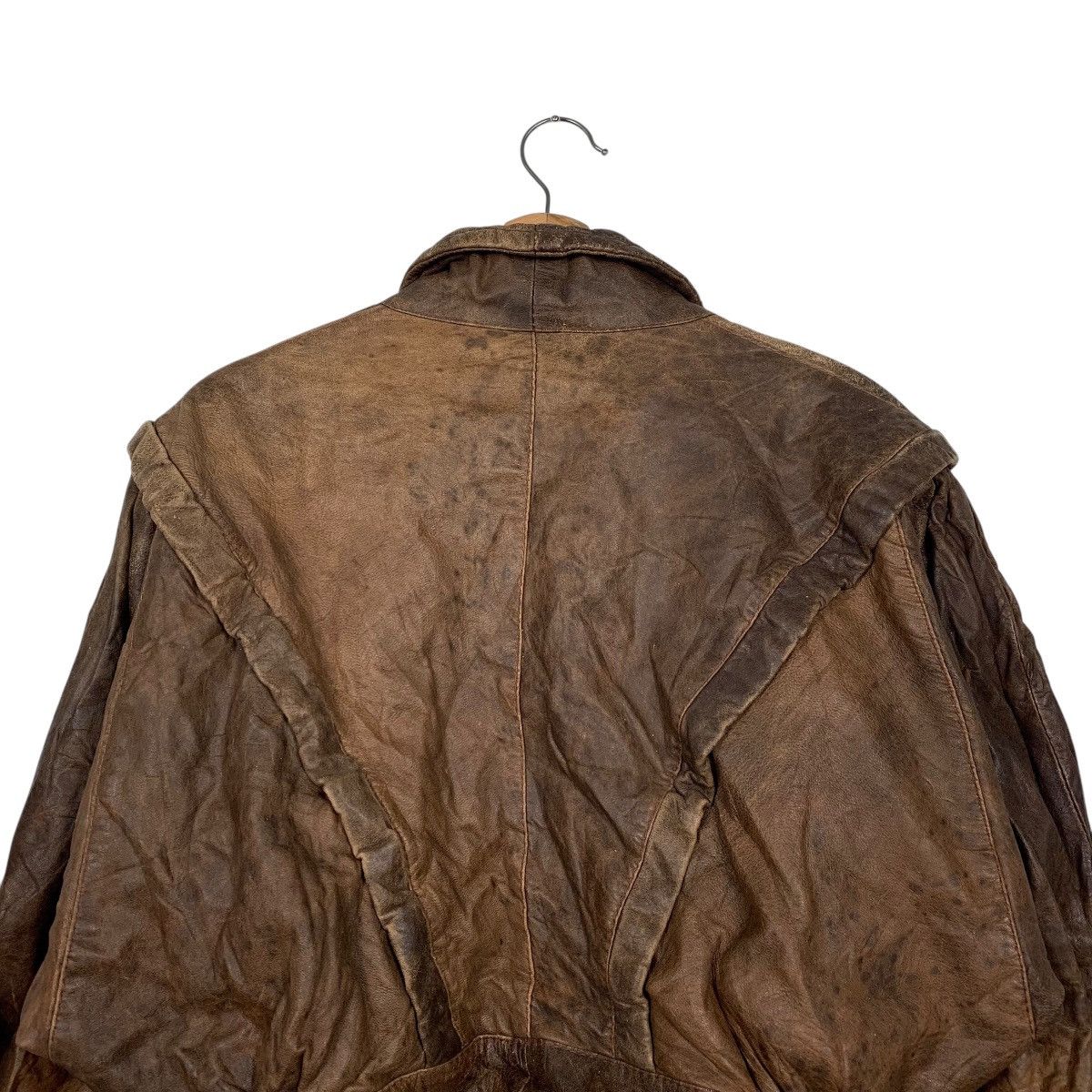 Japanese Brand Japanese Brand Leather Jacket Size L / US 10 / IT 46 - 8 Thumbnail