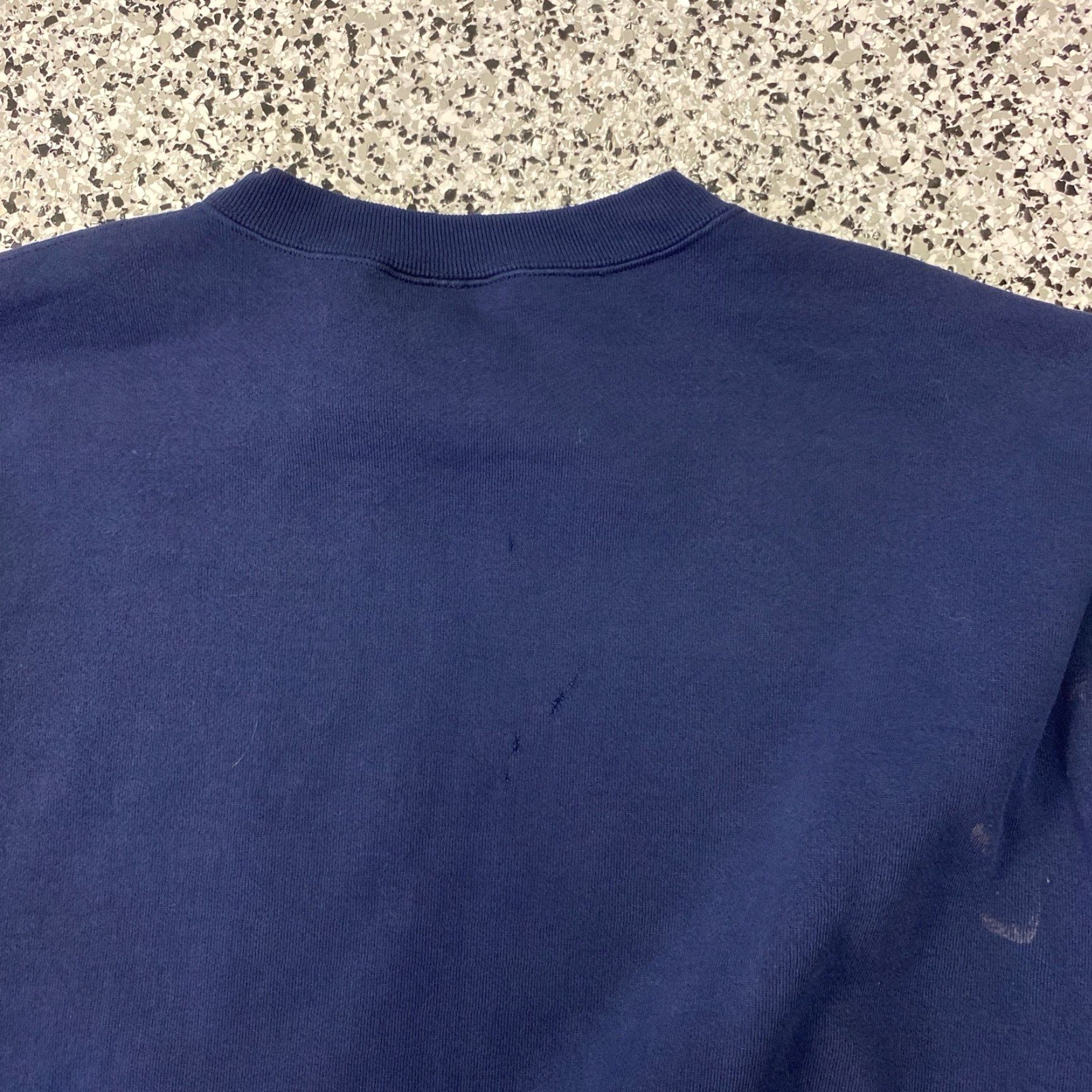 Vintage VINTAGE Golden Retriever Sweatshirt Men 2XL Blue Long Sleeve Cotton Graphic Print Pullover Size US XXL / EU 58 / 5 - 7 Thumbnail