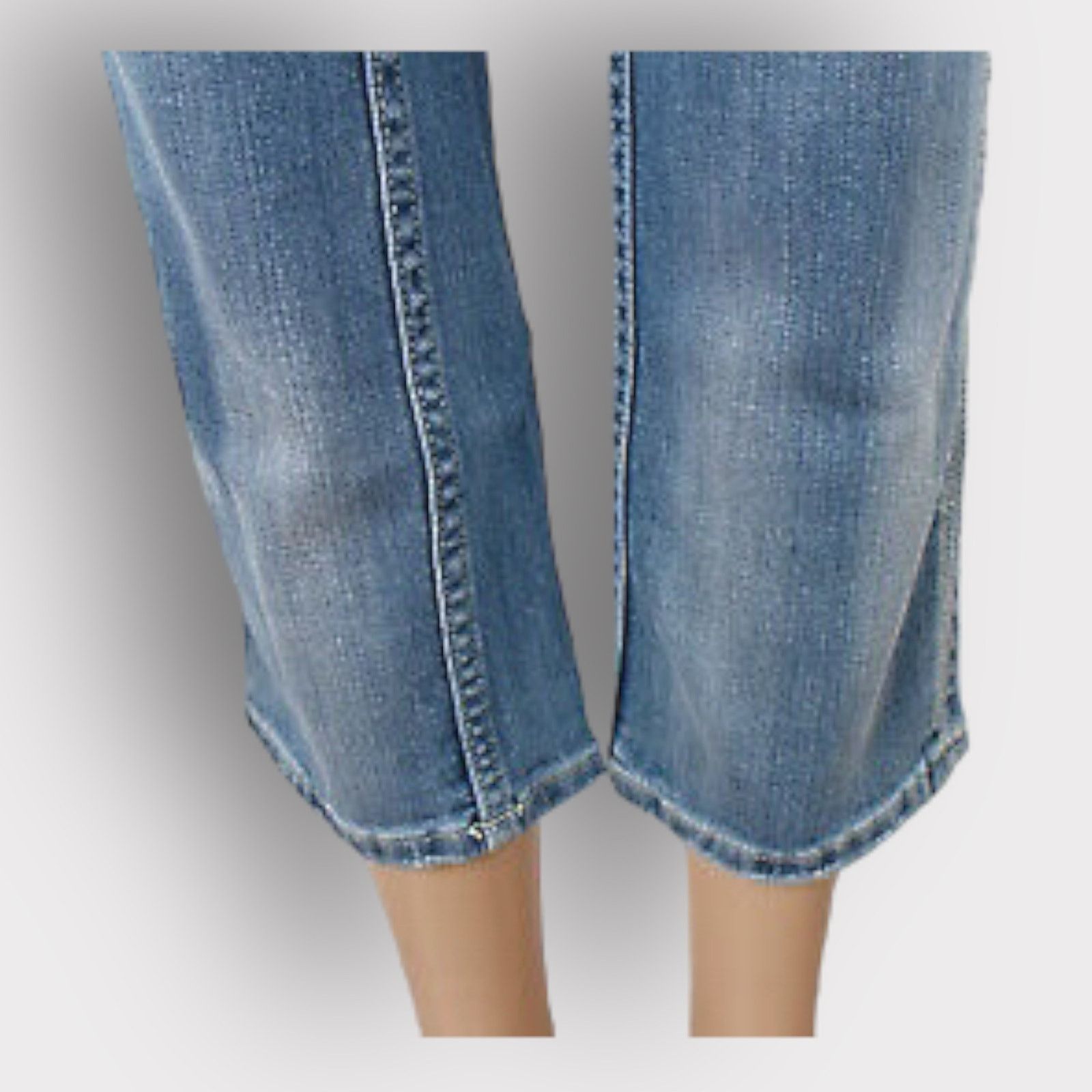 Nordstrom Miss Me Cropped Jeans Flap Pocket Medium Wash | Size 27 Size 27" / US 4 / IT 40 - 8 Thumbnail