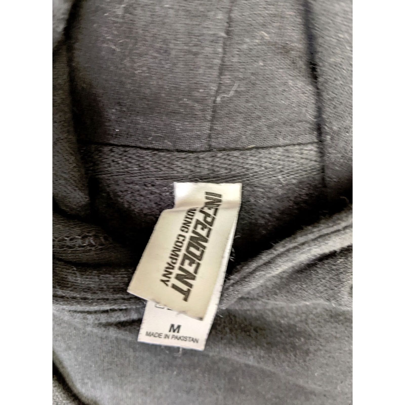 Vintage Independent Super Monster Claud Mens M Black Band Hoodie Kangaroo Pullover Size US M / EU 48-50 / 2 - 5 Thumbnail