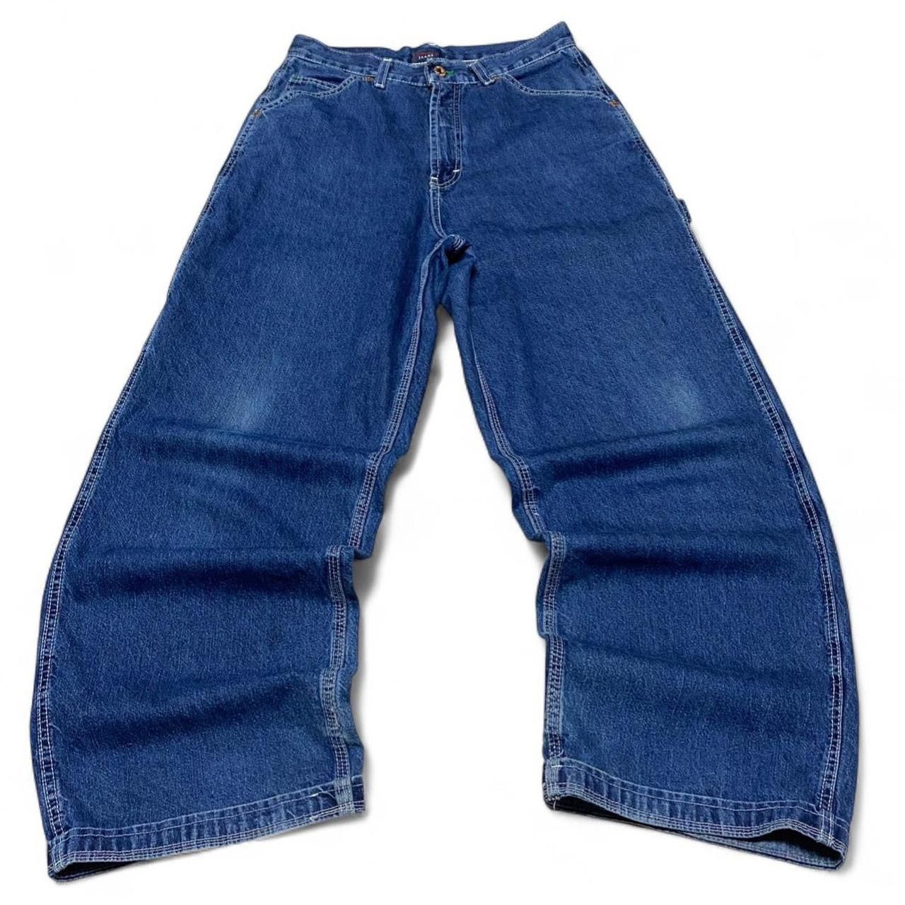 Tommy Hilfiger Vintage Tommy Hilfiger dark wash blue carpenter pants Size US 29 - 2 Thumbnail