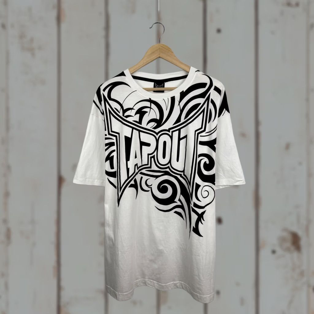 Tapout Tapout Art Fight T-Shirt Y2K Affliction Style White XL/XXL Mens Shirt Size US XL / EU 56 / 4 - 1 Thumbnail
