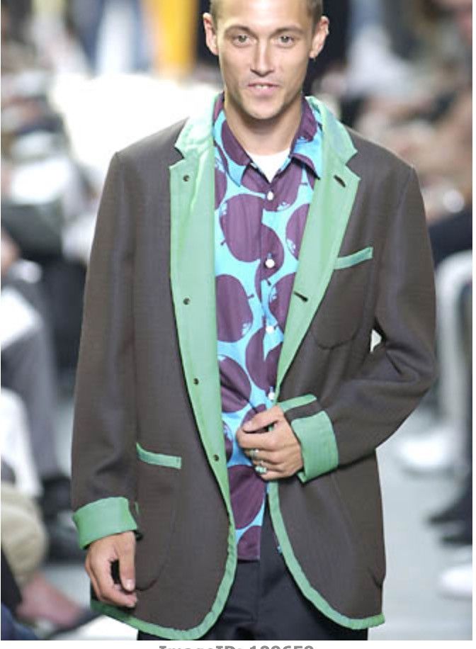 Comme des Garcons Homme Plus 2001 S/S twotone jacket Size US M / EU 48-50 / 2 - 10 Thumbnail