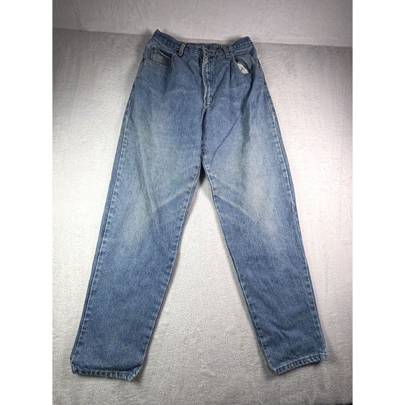 Eddie Bauer Eddie Bauer Womens Style Jeans Medium Wash 14 Denim Blue Solid 31in Inseam Mid Rise Belt Loops Classic Fit Womens Jeans Size 36" / US 14 / IT 50 - 2 Thumbnail