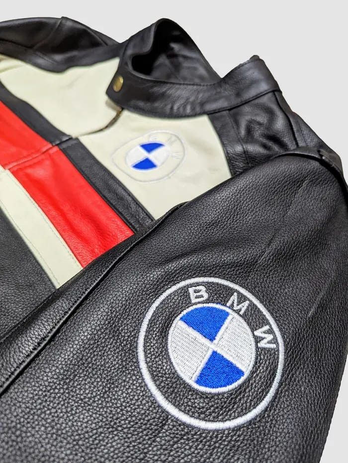 Other BMW Leather Jacket,BMW Motorbike leather jacket Size US L / EU 52-54 / 3 - 5 Thumbnail