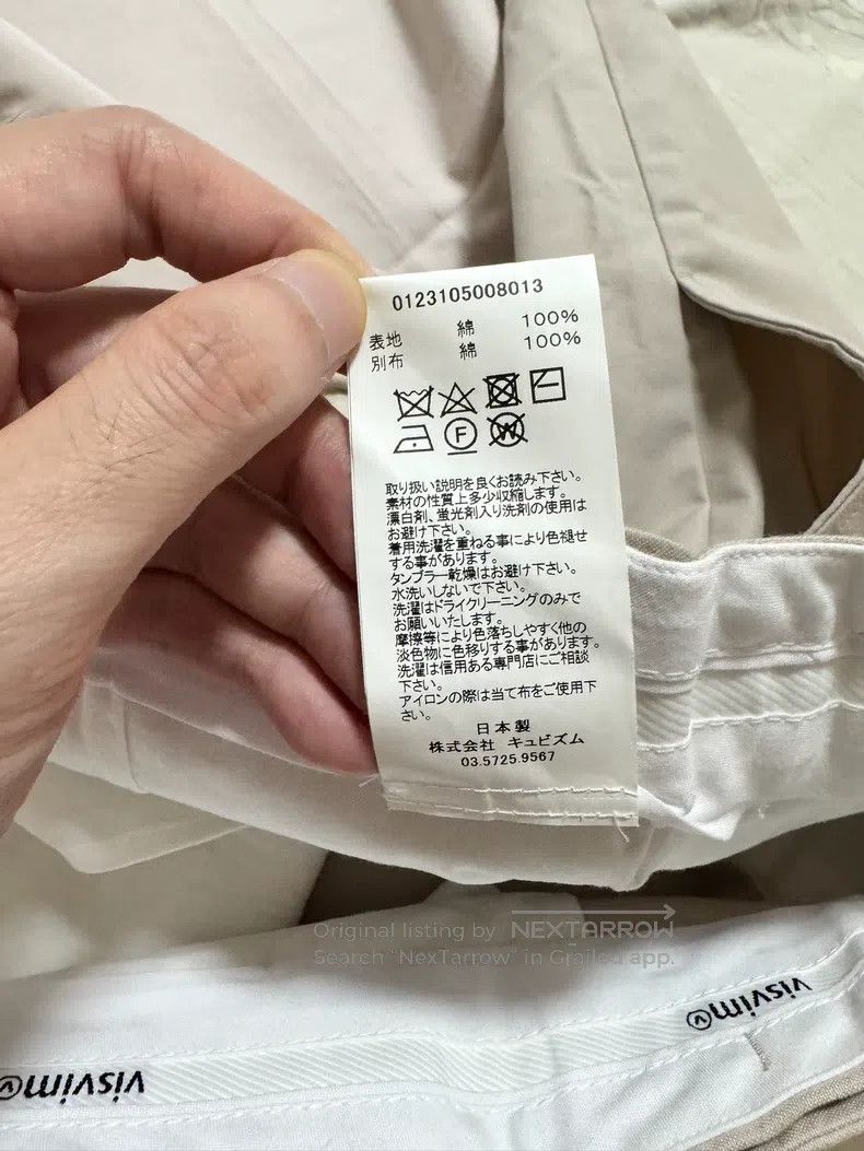 Visvim Visvim size 4 23ss chino pants Size US 30 / EU 46 - 5 Thumbnail