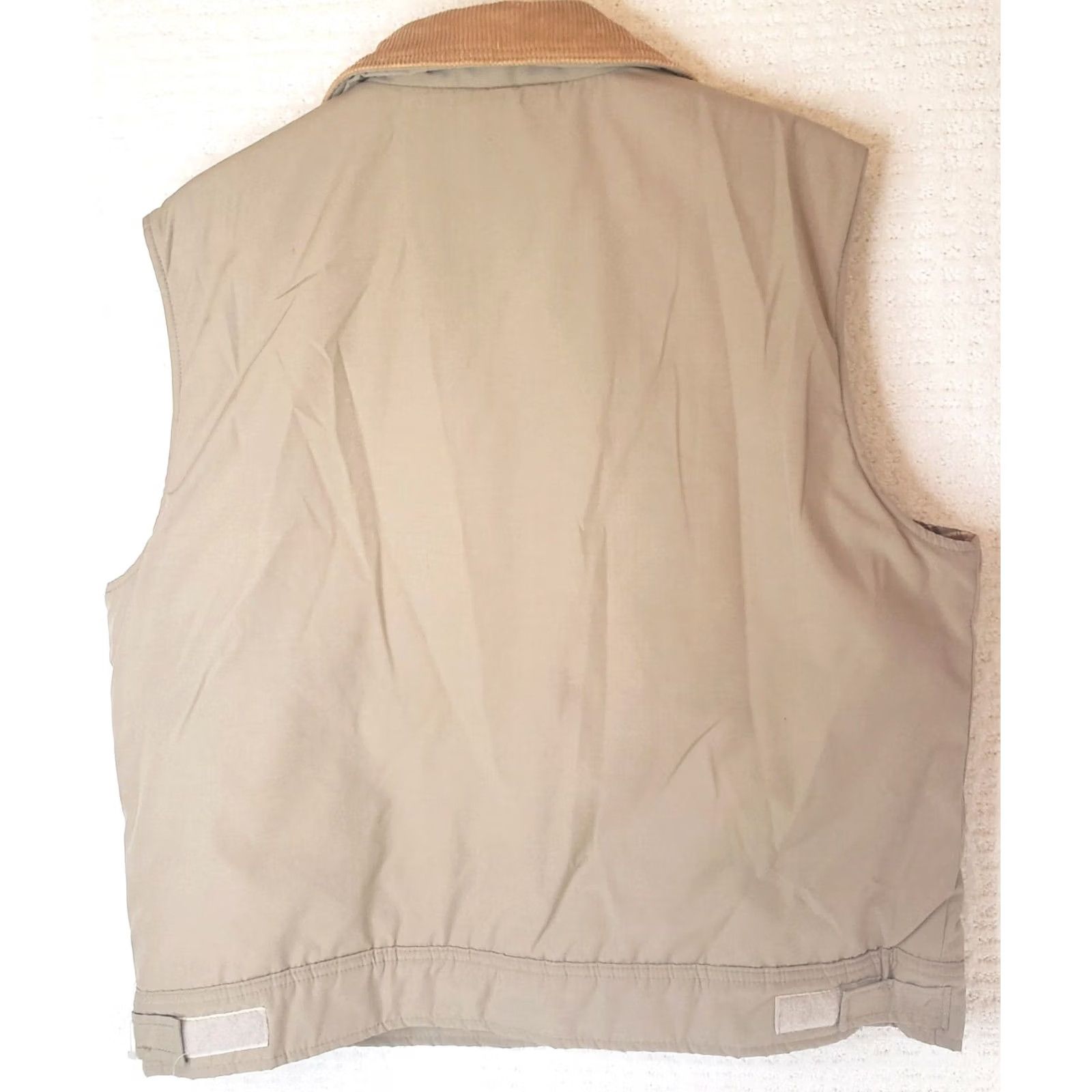Vintage Vintage 70s Woolrich Mens XL Cowboy Ranch Farm Puffer Trucker Vest Softshell Corduroy Size US XL / EU 56 / 4 - 6 Thumbnail