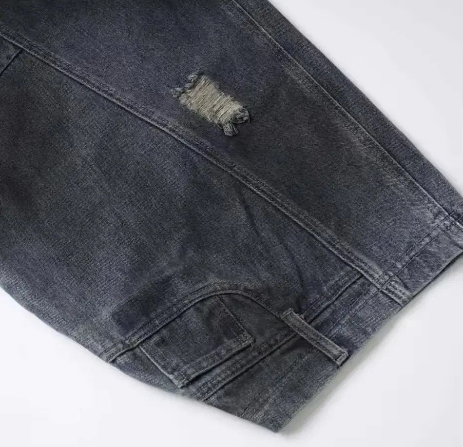 Japanese Brand Distressed Baggy Streetwear Design Jeans Size US 32 / EU 48 - 4 Thumbnail