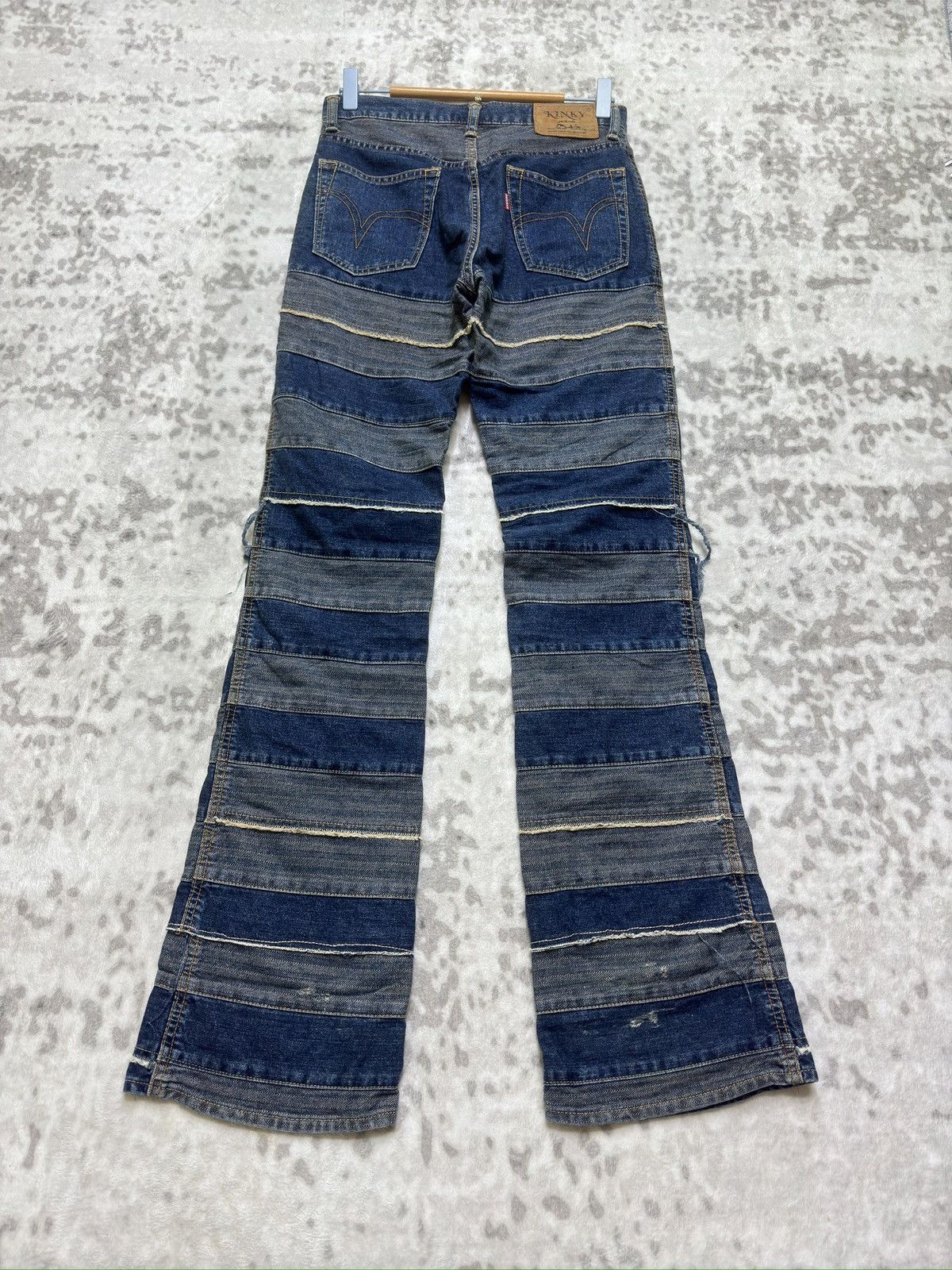 Hysteric Glamour Vintage 2000s Hysteric Glamour Flare “Hagi” Kinky Denim Size US 28 / EU 44 - 2 Thumbnail