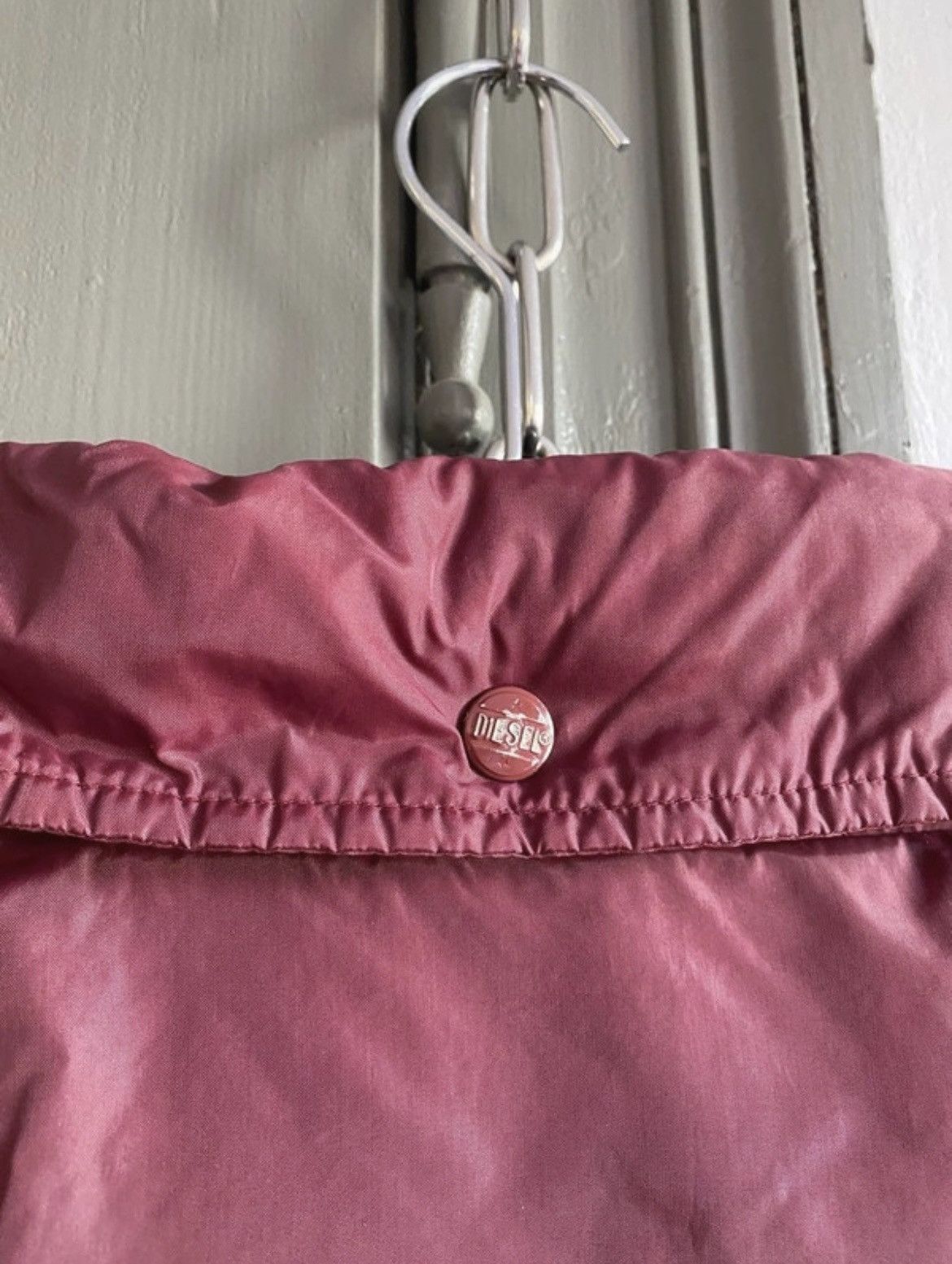 Diesel × Vintage Vintage Diesel Burgundy Coach Jacket Size US L / EU 52-54 / 3 - 2 Thumbnail
