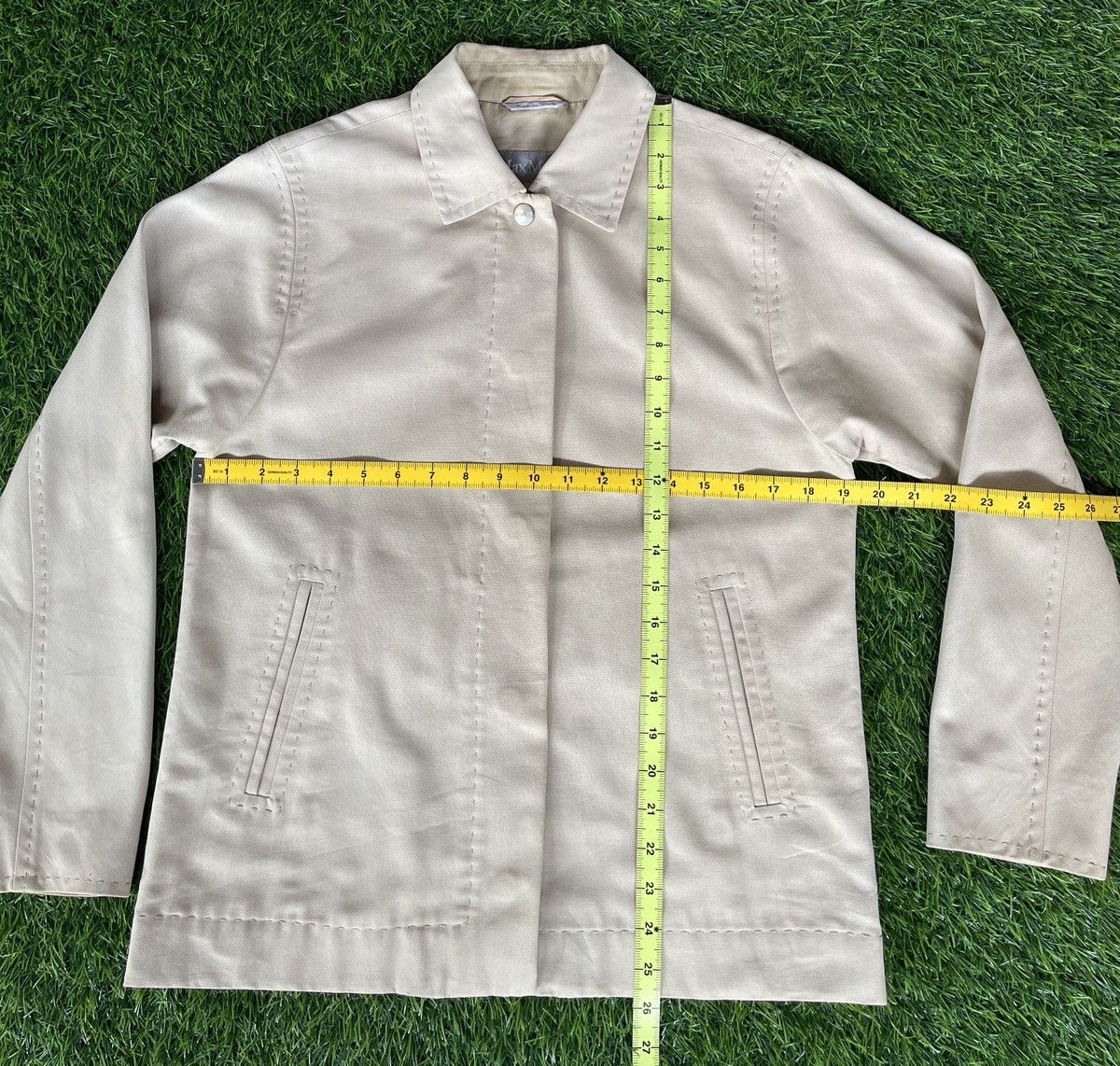 Max Mara Vintage🔥MAX MARA🔥Thread Design AvantGarde Jacket Very Rare Size S / US 4 / IT 40 - 9 Thumbnail