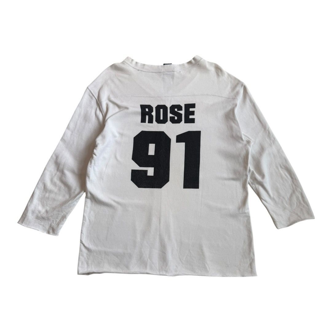 Number (N)ine Number (N)ine SS06 3/4 Sleeve Distressed Axel Rose Jersey Size US XL / EU 56 / 4 - 1 Thumbnail