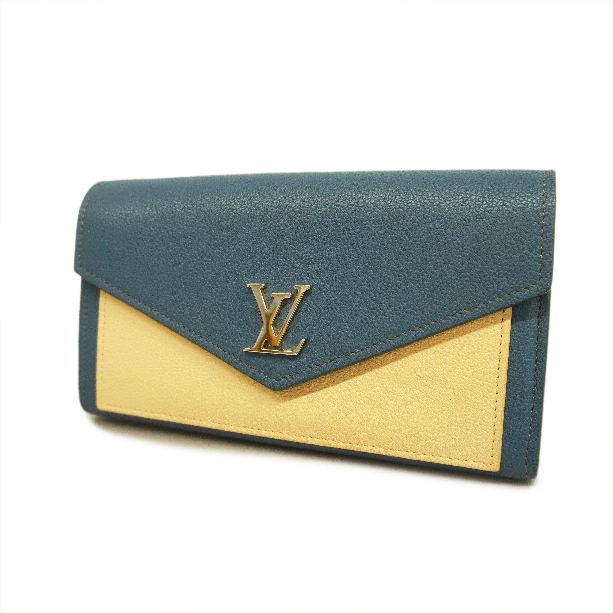 Louis Vuitton Monogram Empreinte Portefeuil Clemence M69415 Women's Monogram  Empreinte Long Wallet (bi-fold) Marine Rouge