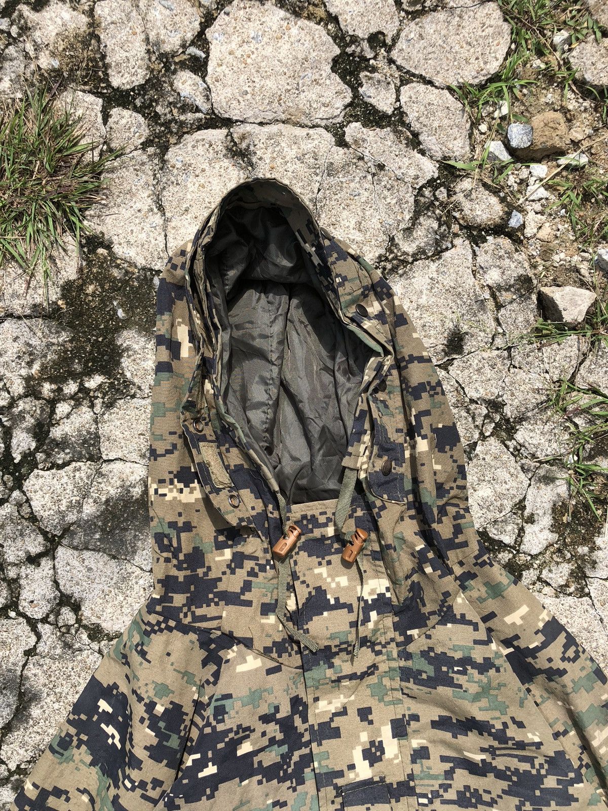 Japanese Brand × Vintage Vintage Army Camouflage Light Jacket Size US L / EU 52-54 / 3 - 3 Thumbnail