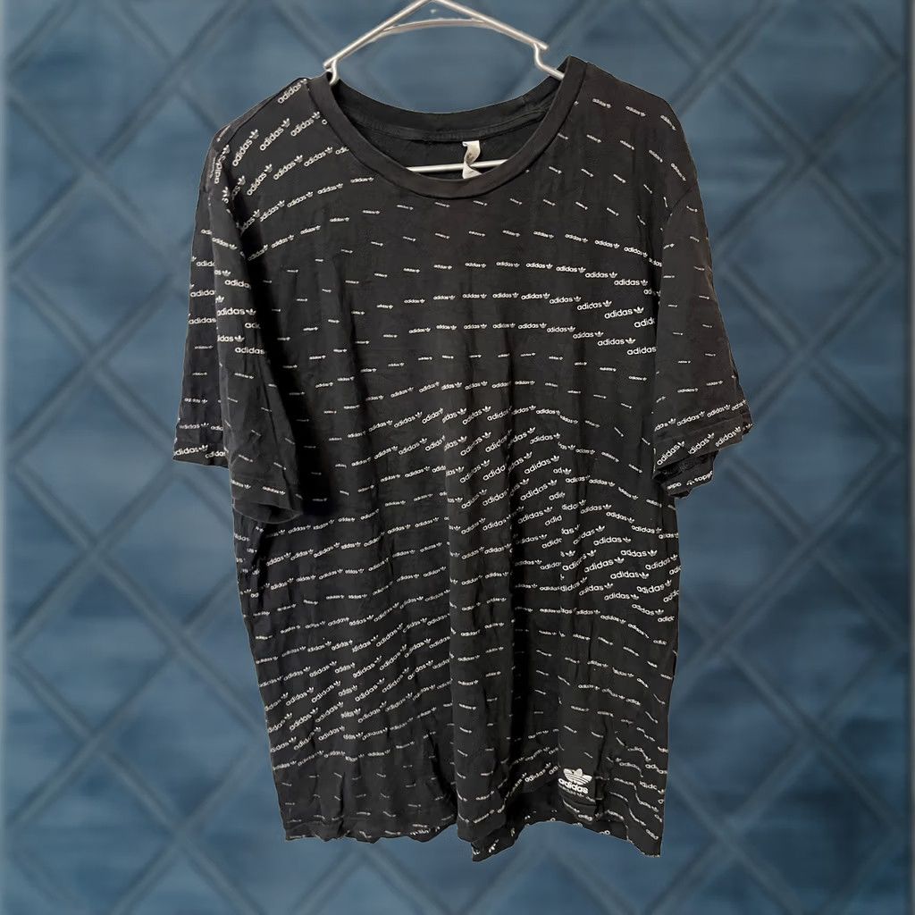 Adidas Adidas Men's Black T-Shirt Graphic Logos Size 2XL Size US XXL / EU 58 / 5 - 1 Thumbnail