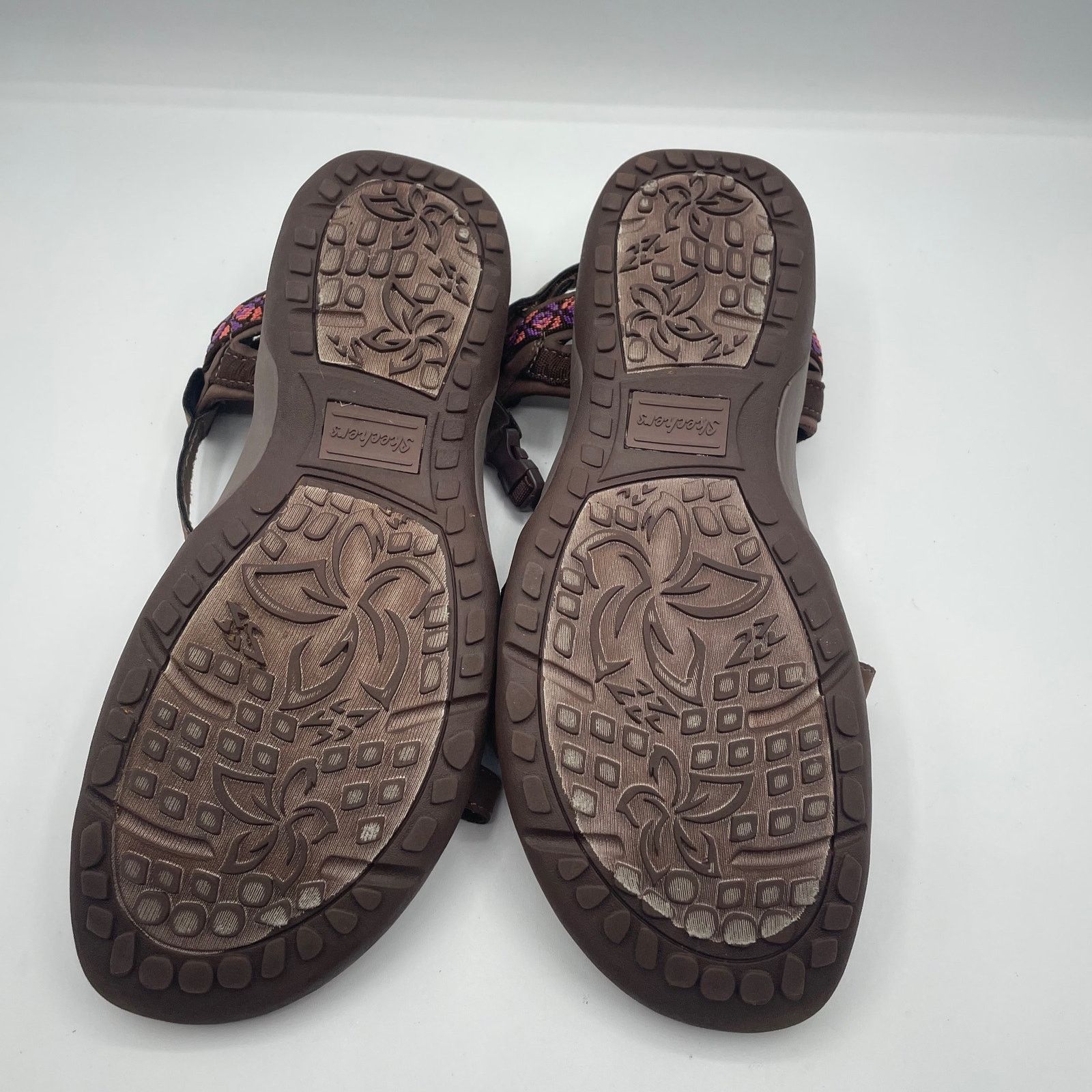 SKECHERS Skechers Reggae Slim Vacay Sandals Brown Womens 10 Size US 10 / IT 40 - 8 Thumbnail
