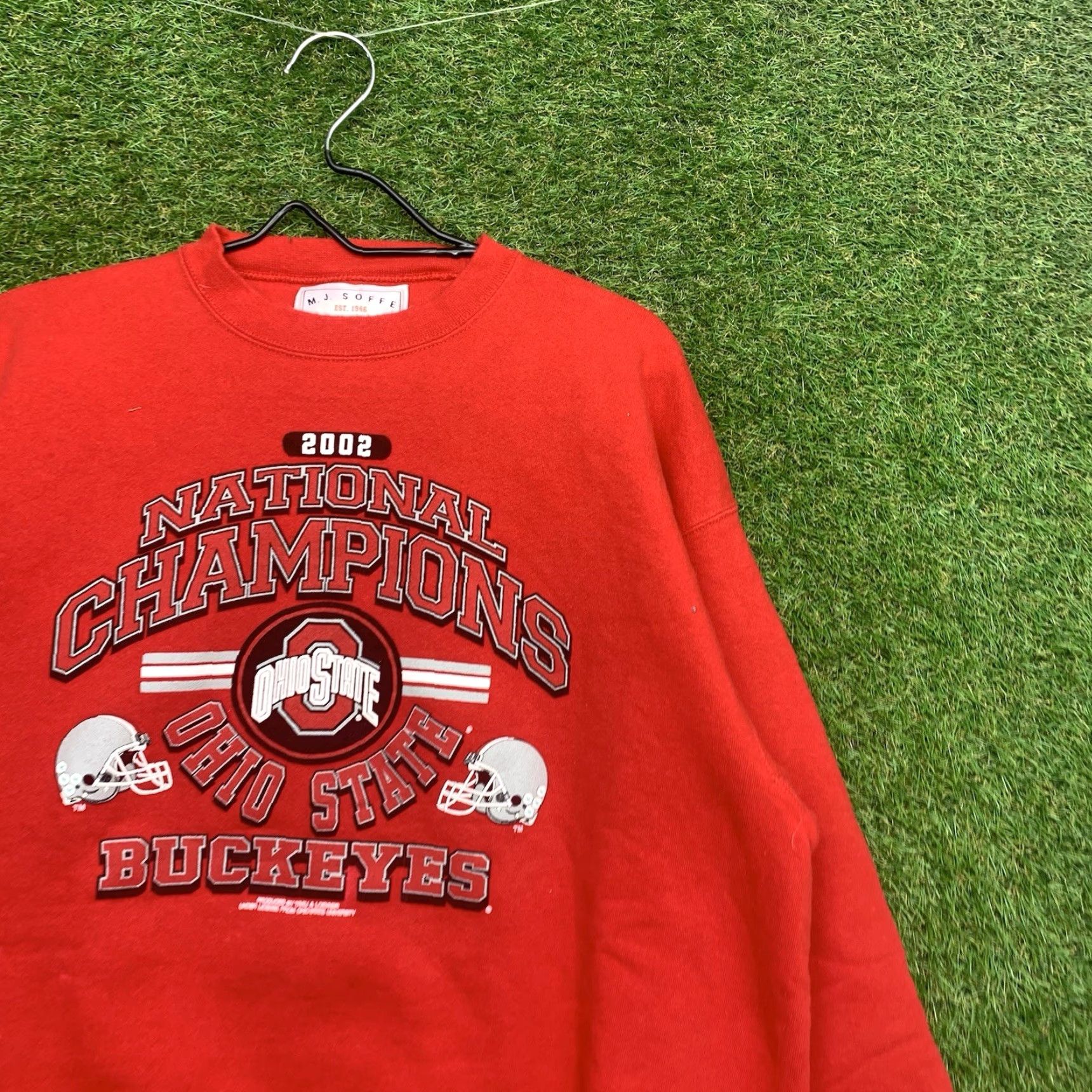 Lee VINTAGE Ohio State Sweatshirt Mens XL Buckeyes 2002 2000s Lee Crew Neck Red Size US XL / EU 56 / 4 - 3 Thumbnail