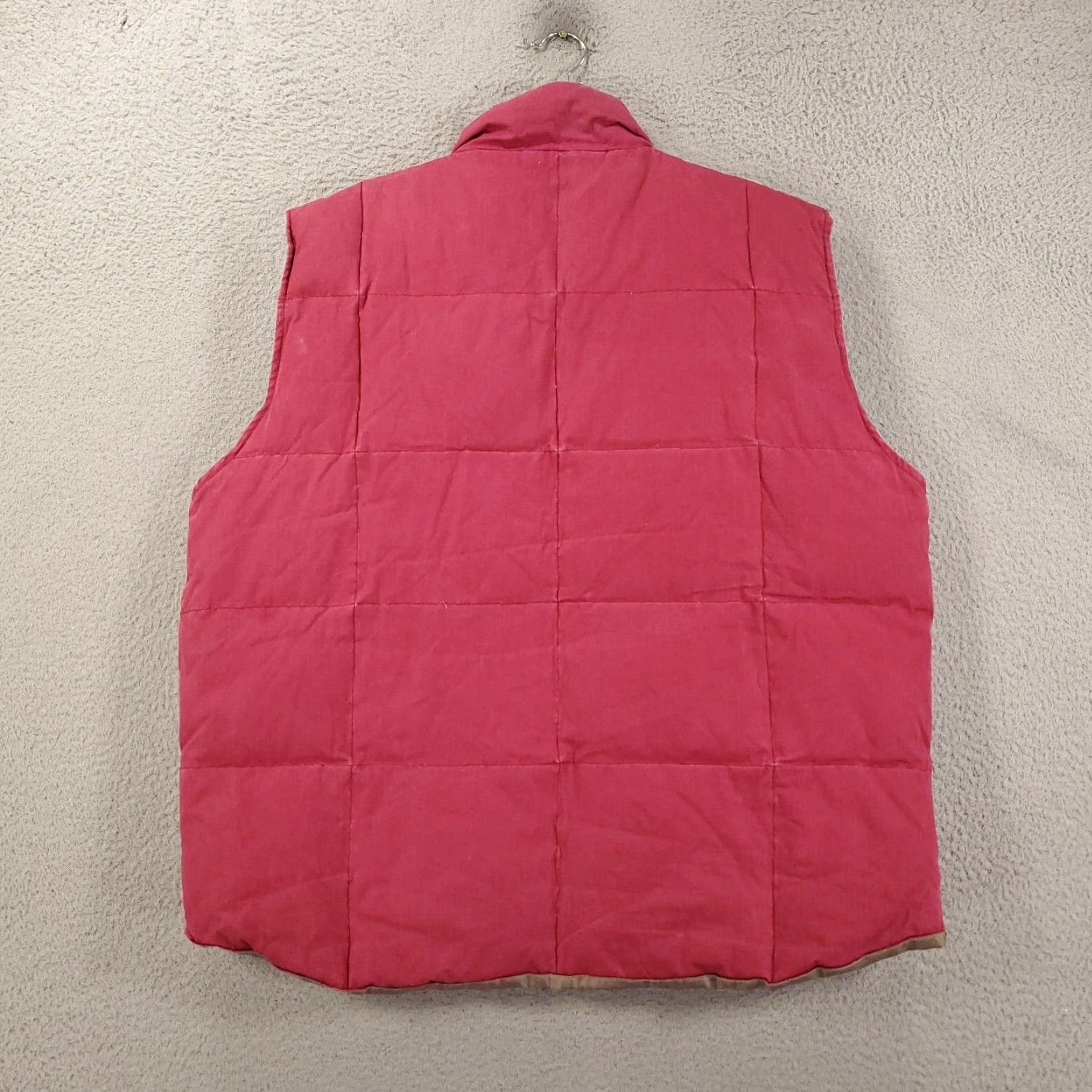 Vintage Mens RedHead Down Puffer Vest Size L Red Tan Reversible Hiking Jacket/Coat? Size US L / EU 52-54 / 3 - 7 Thumbnail