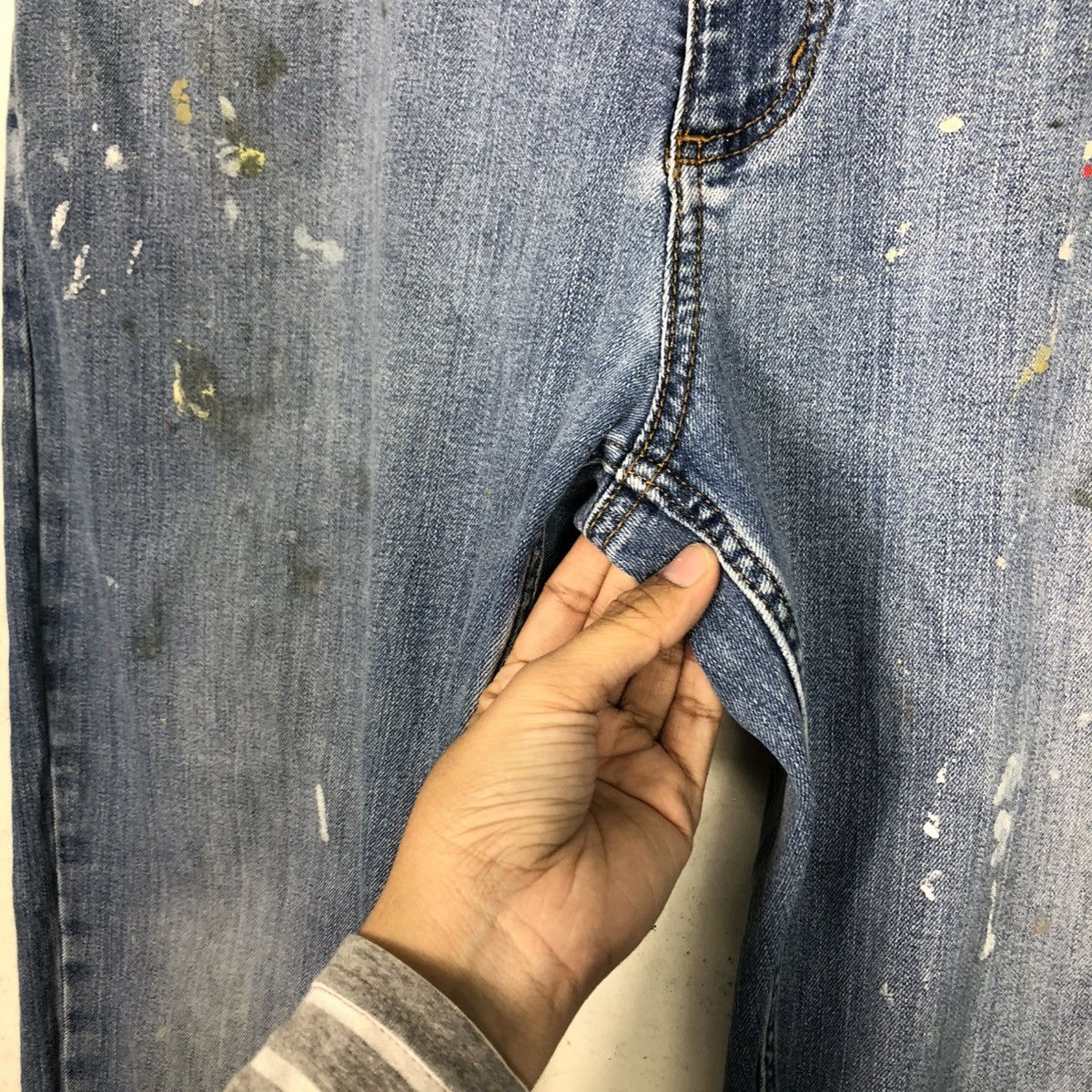 Carhartt 🔥CONSTRUCTION DESIGN VINTAGE CARHARTT DISTRESSED RUGGED FLEX Size US 36 / EU 52 - 19 Thumbnail