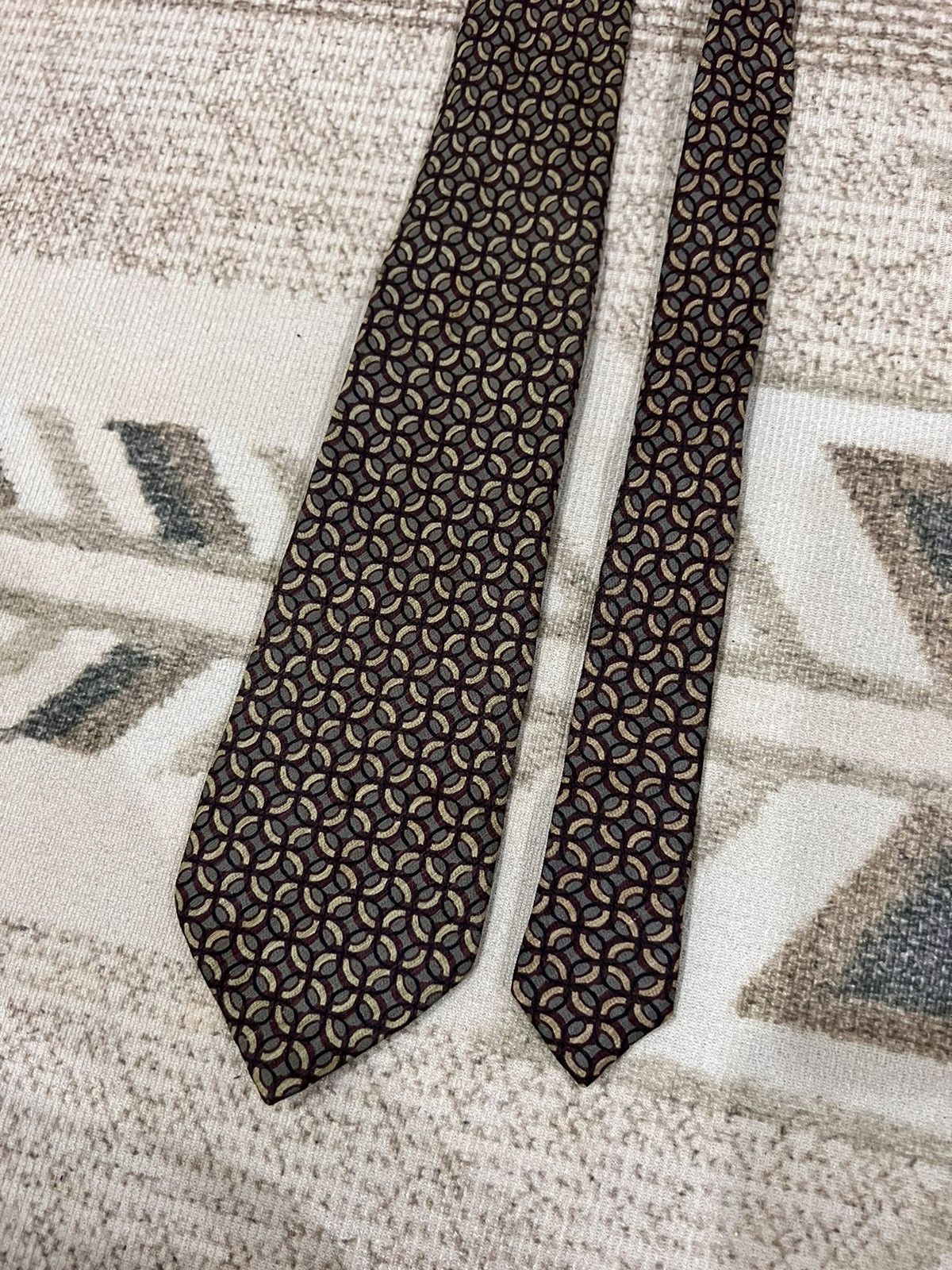 Calvin Klein Vintage Calvin Klein Silk Tie Size ONE SIZE - 3 Thumbnail