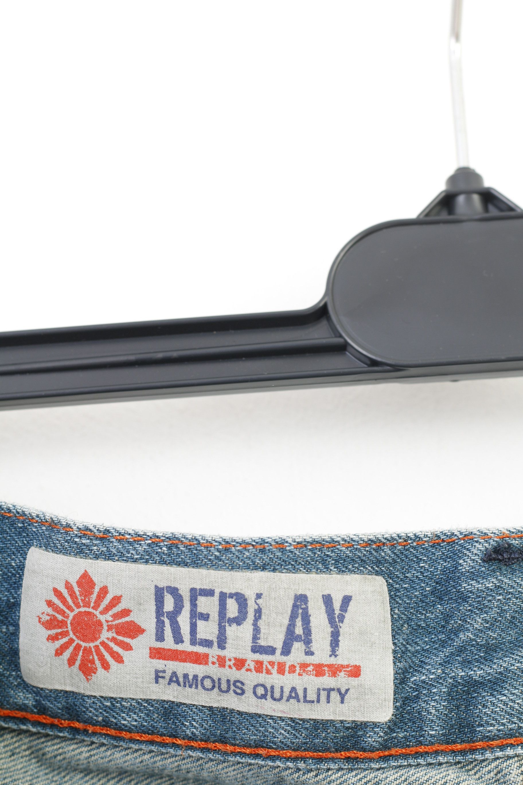 Replay Replay Men 33 Trousers Blue Cotton Denim 10189 Size US 33 - 5 Thumbnail