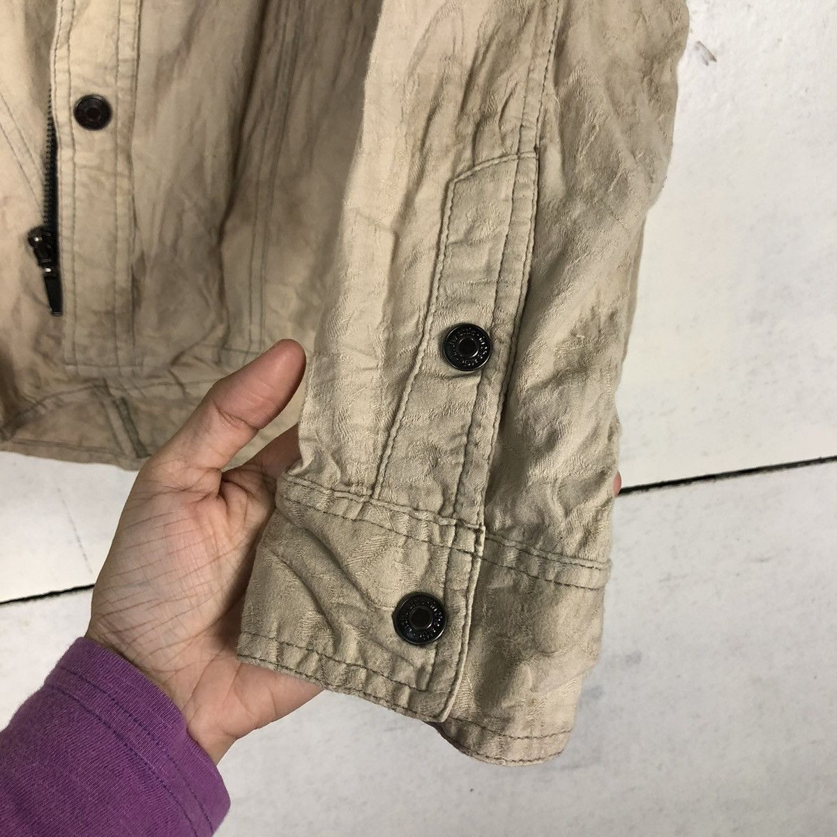Hysteric Glamour 🔥VINTAGE BIKER JACKET IN THE ATTIC JAPAN PUNK STYLE HOODIE Size US L / EU 52-54 / 3 - 16 Thumbnail
