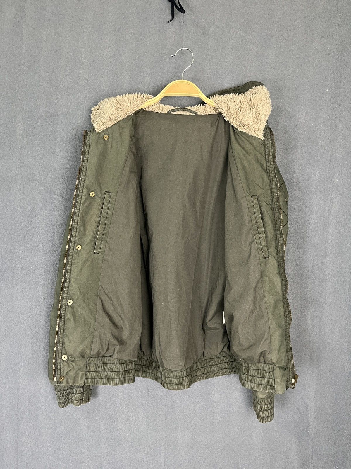 Japanese Brand Uniqlo Army Air Force Parka Bono Jacket LGB GOA Style Size US M / EU 48-50 / 2 - 11 Thumbnail