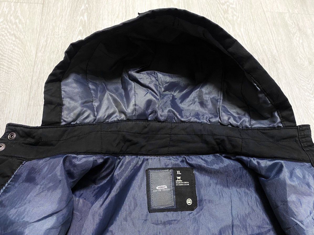 G-Star G-Star Raw Denim Big Print Multipocket Black Hooded Jacket Size US XL / EU 56 / 4 - 17 Thumbnail