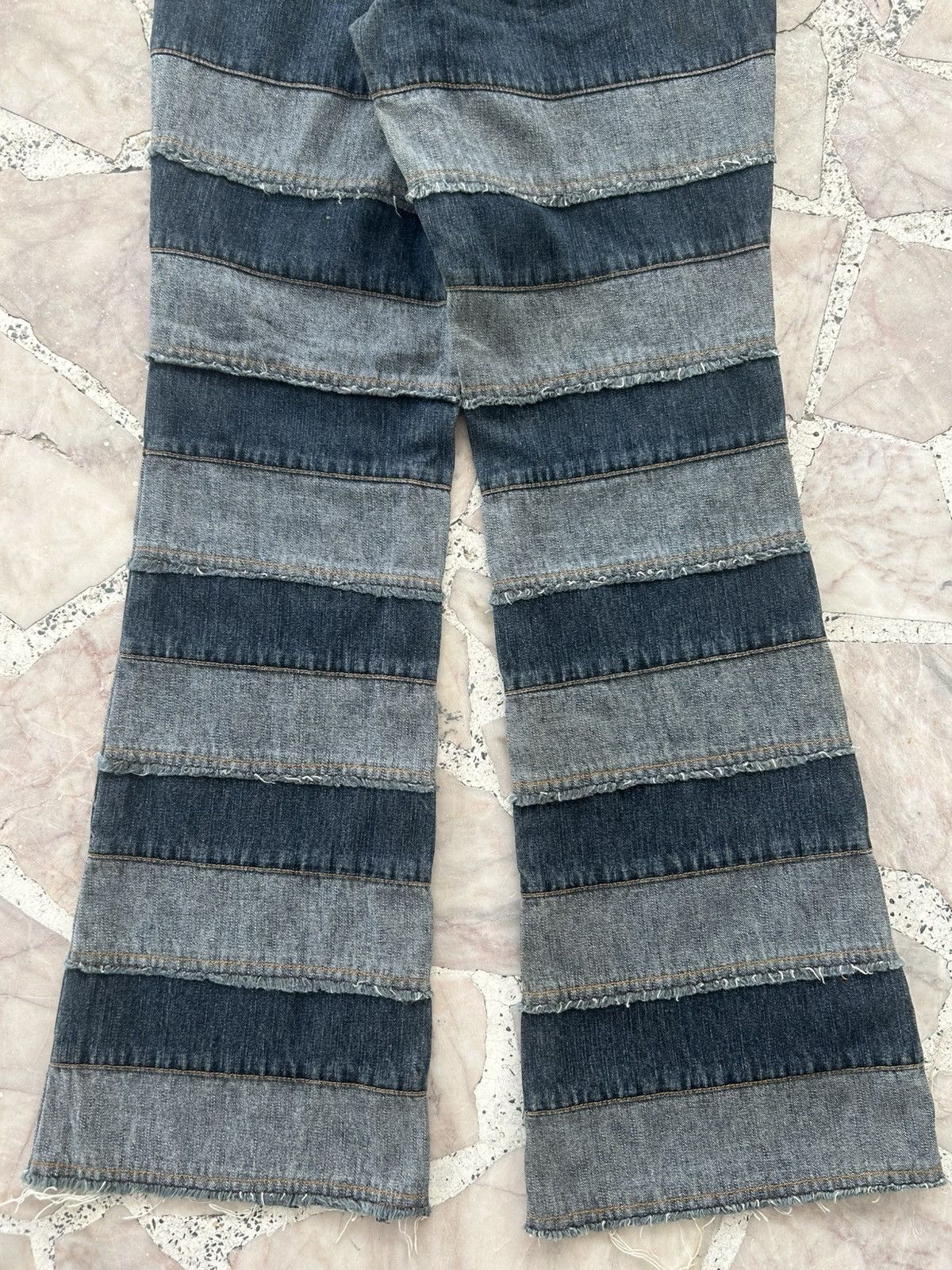Japanese Brand Japanese Denim Hadi Flared Pants Size 26" / US 2 / IT 38 - 8 Thumbnail
