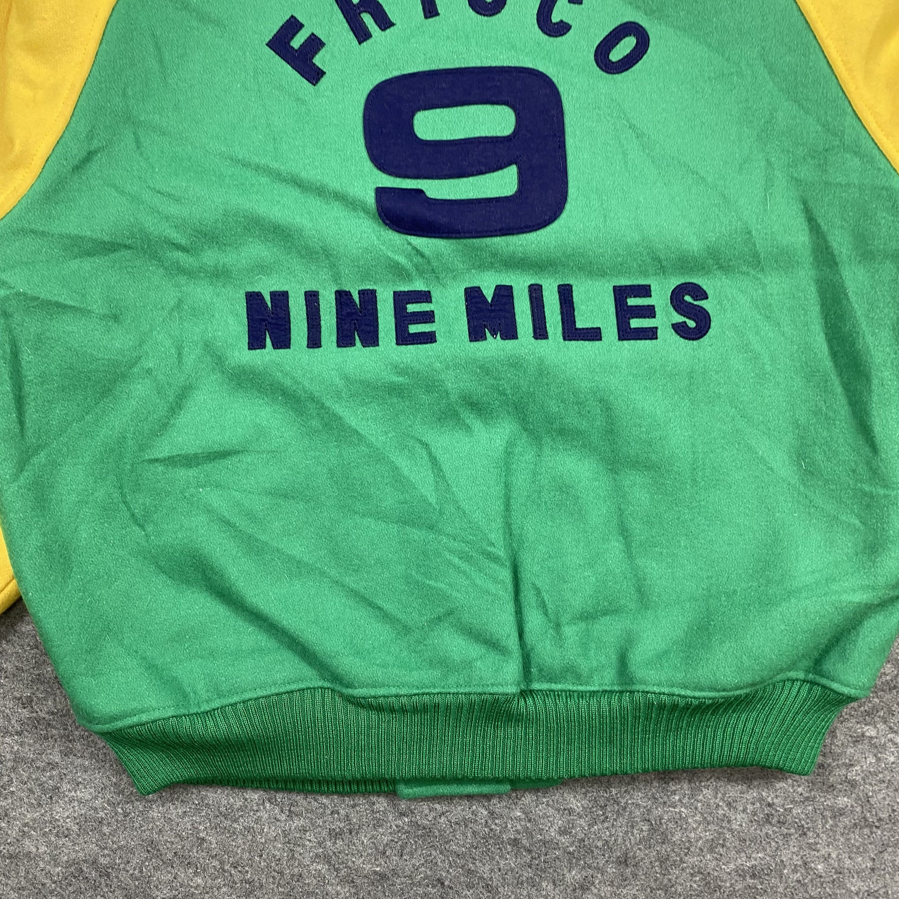 Japanese Brand VINTAGE 90s NINE MILES "FRISCO 9" Varsity Jacket-535 Size US M / EU 48-50 / 2 - 11 Thumbnail