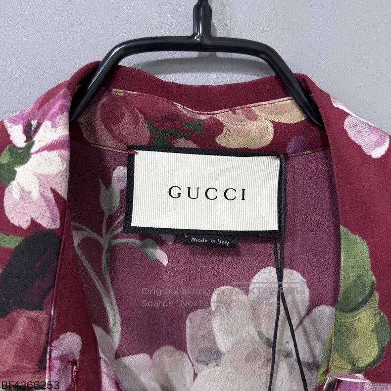 Gucci Gucci Floral silk shirt Size XS / US 0-2 / IT 36-38 - 6 Thumbnail