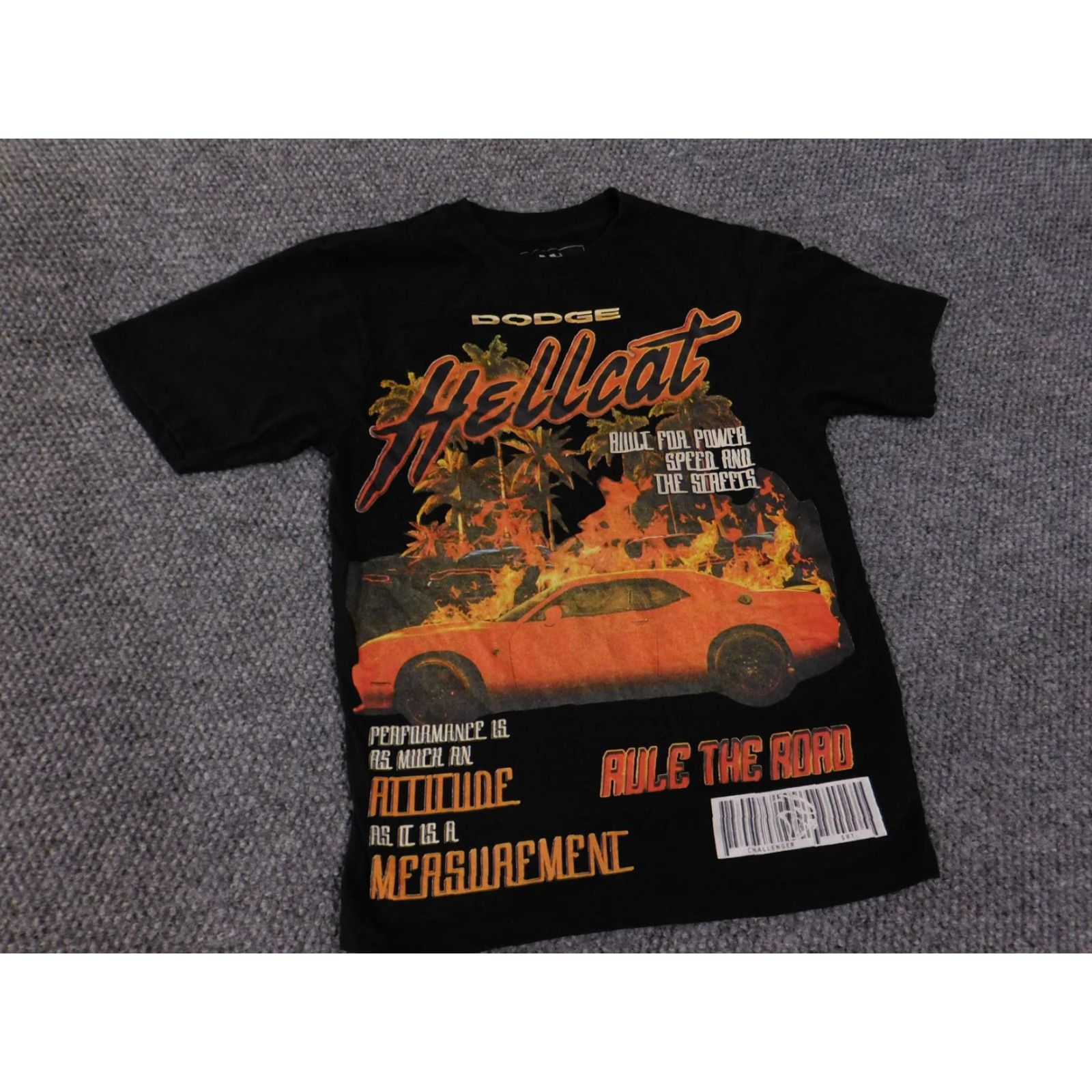 Reason Dodge Hellcat Shirt Mens Small Black Challenger SRT Graphic Tee Car Racing Muscle Size US S / EU 44-46 / 1 - 3 Thumbnail