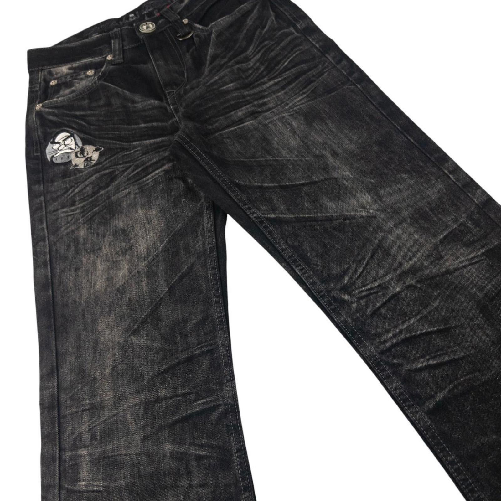 Other Vintage Big Train Embroidered Japanese Denim Jeans Size W29 Size US 29 - 6 Thumbnail