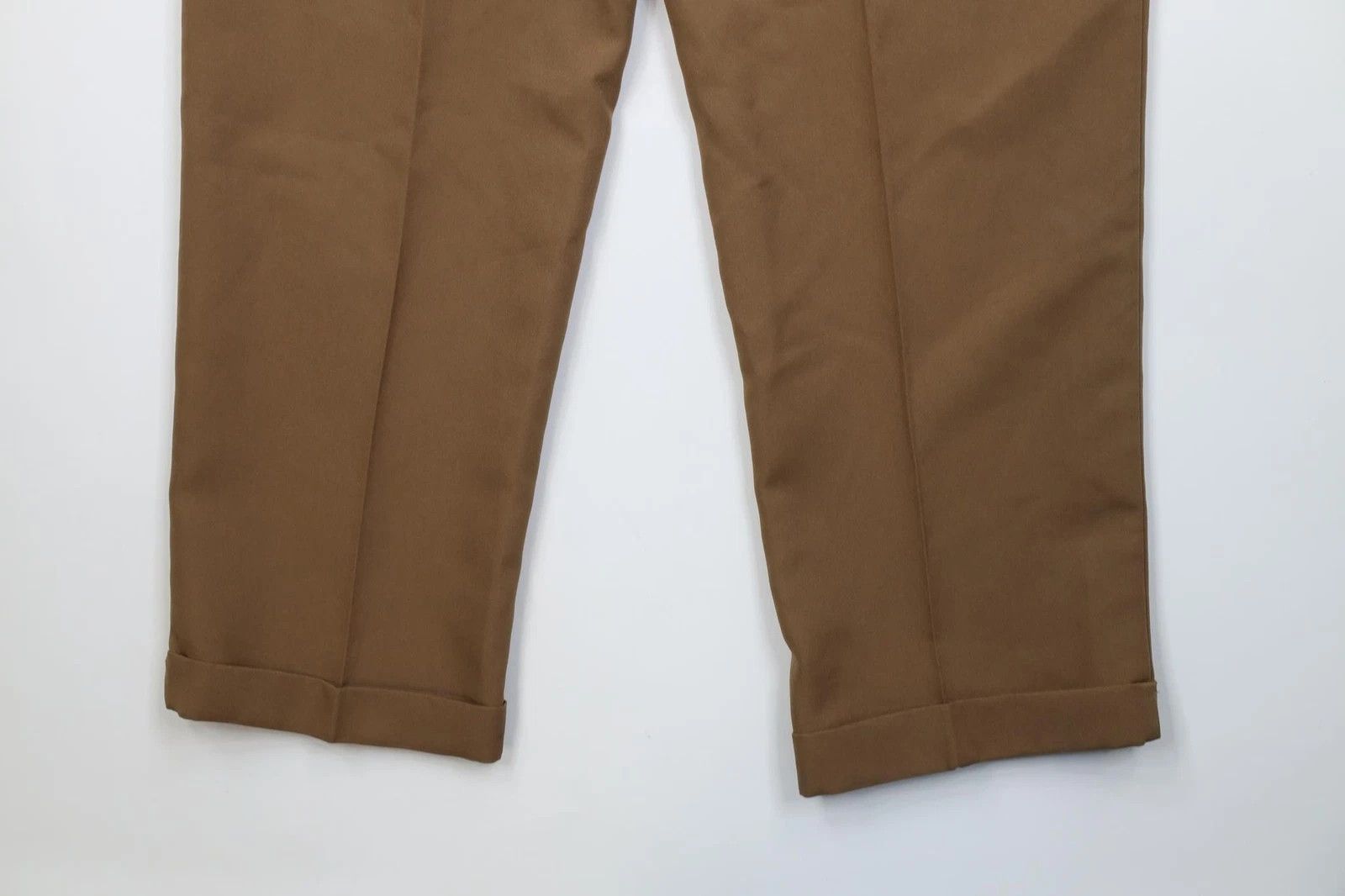Vintage Vintage 90s Streetwear Knit Wide Leg Chino Pants Brown Size US 38 / EU 54 - 11 Thumbnail