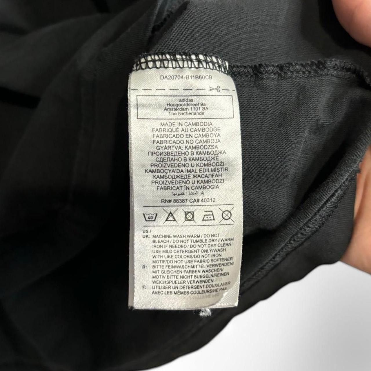 Adidas Adidas Arsenal Black Pocket Graphic Tee Size US L / EU 52-54 / 3 - 3 Thumbnail