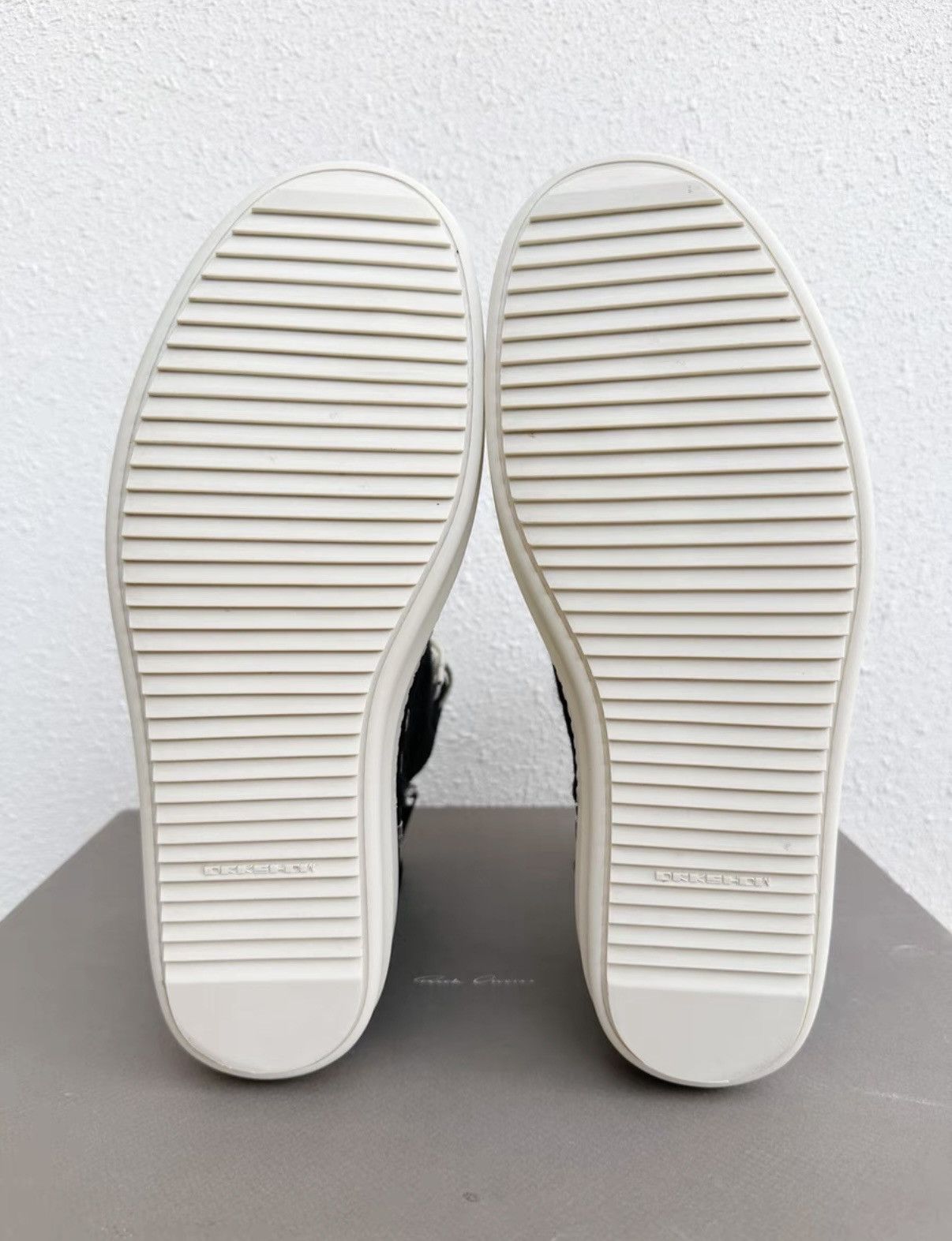Rick Owens Rick Owens DRKSHDW High-Top Black & White Size US 10 / EU 43 - 8 Thumbnail