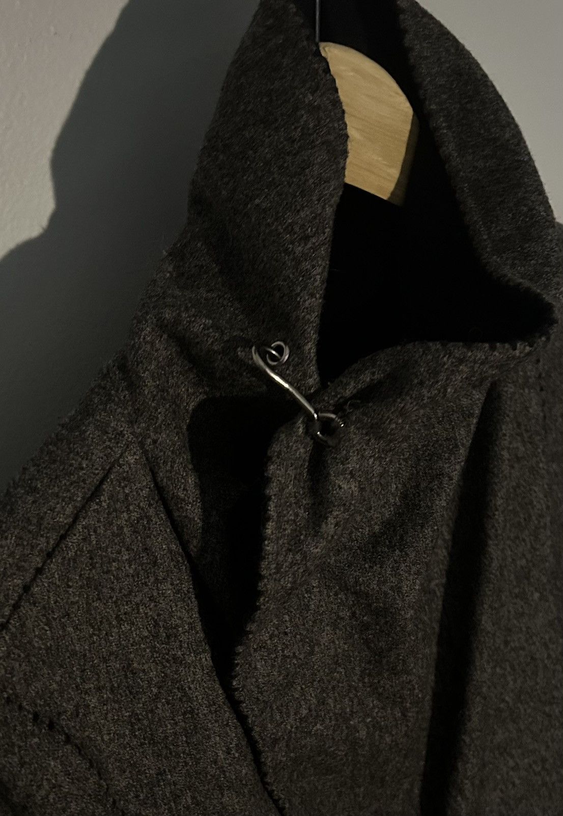 S/STERE S/STERE ‘Apostle’ FW/2009 WOOL CROPPED OVERLOCK JACKET Size S / US 4 / IT 40 - 3 Thumbnail