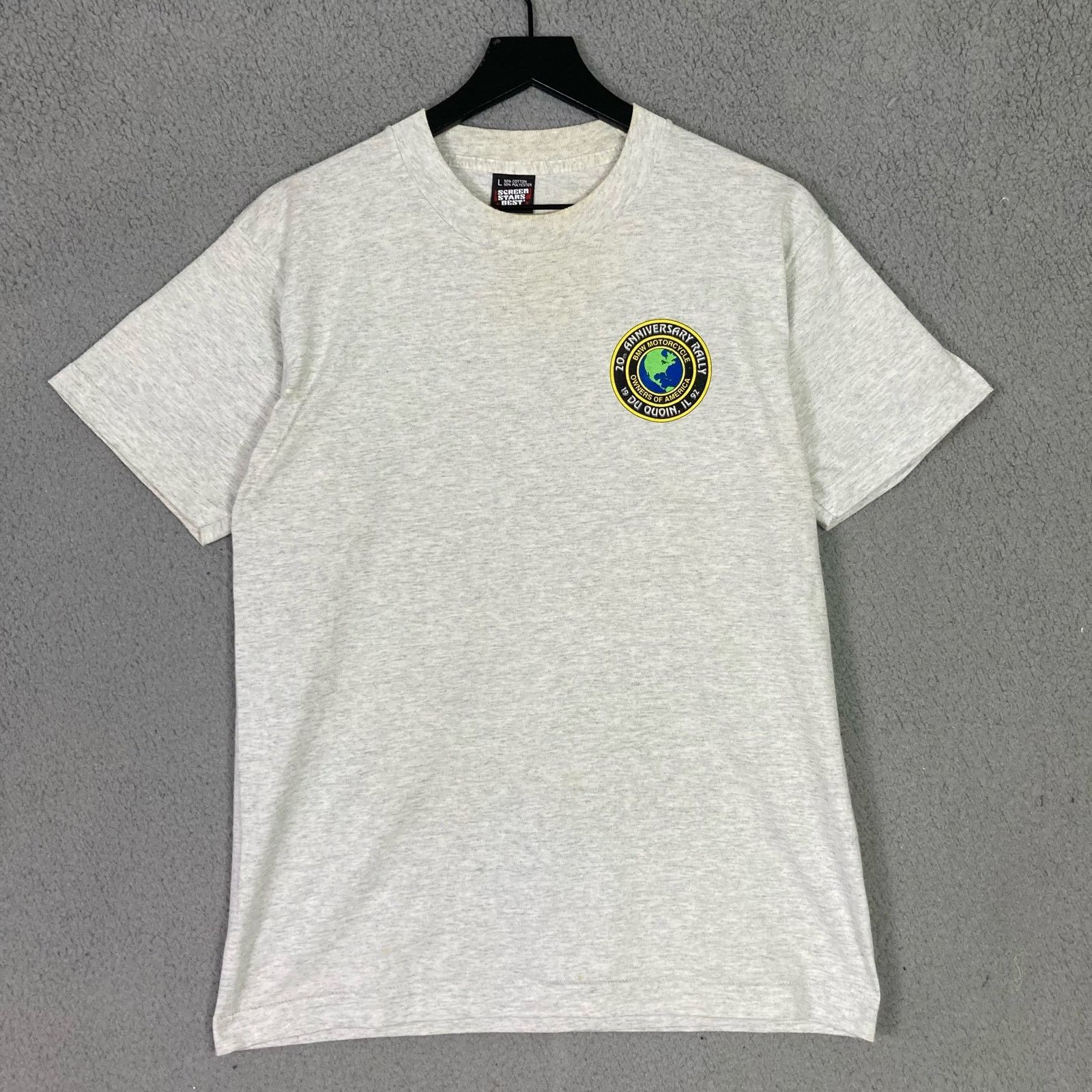 Vintage Vintage BMW Motorcycle Anniversary Rally T-Shirt L 1992 Size US L / EU 52-54 / 3 - 5 Thumbnail