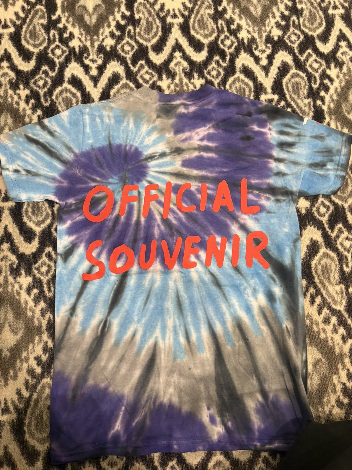 Travis Scott 2019 Astroworld Festival Tie Dye T-shirt Size US S / EU 44-46 / 1 - 2 Thumbnail