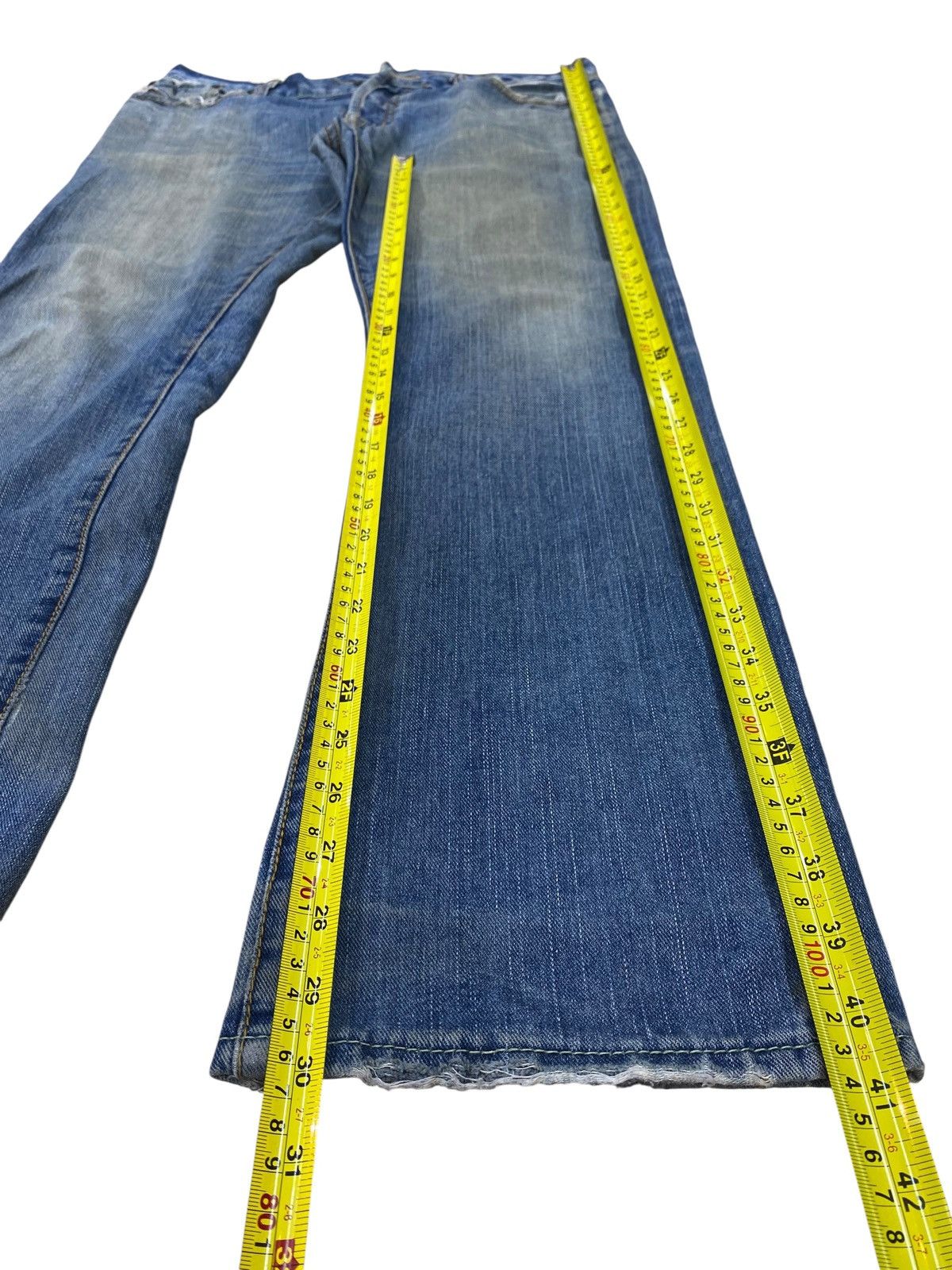 Abercrombie & Fitch Abercrombie & Fitch Mud Wash Style Bootcut Jeans Size US 36 / EU 52 - 12 Thumbnail