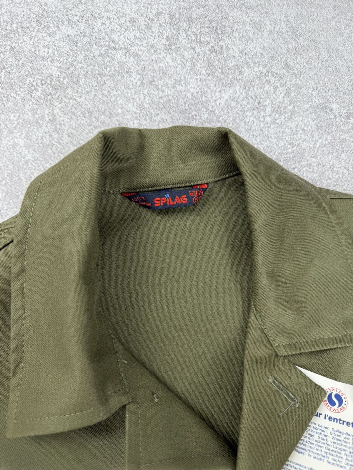 Le Laboureur Vintage Spilag French Workwear Chore Jacket Size 46 Size US S / EU 44-46 / 1 - 6 Thumbnail