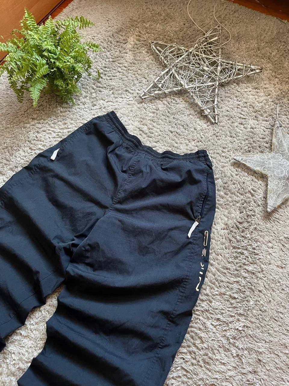 Nike × Vintage 00s Nike Vintage Pants Streetwear Logo Swoosh Rare Size US 32 / EU 48 - 4 Thumbnail