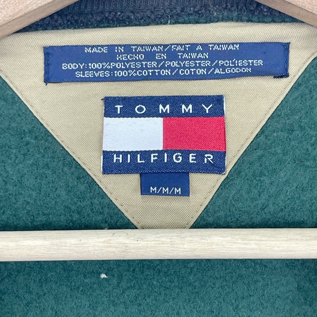 Tommy Hilfiger × Vintage 90’s Tommy Hilfiger Cropped Sweatshirt Size M / US 6-8 / IT 42-44 - 7 Thumbnail