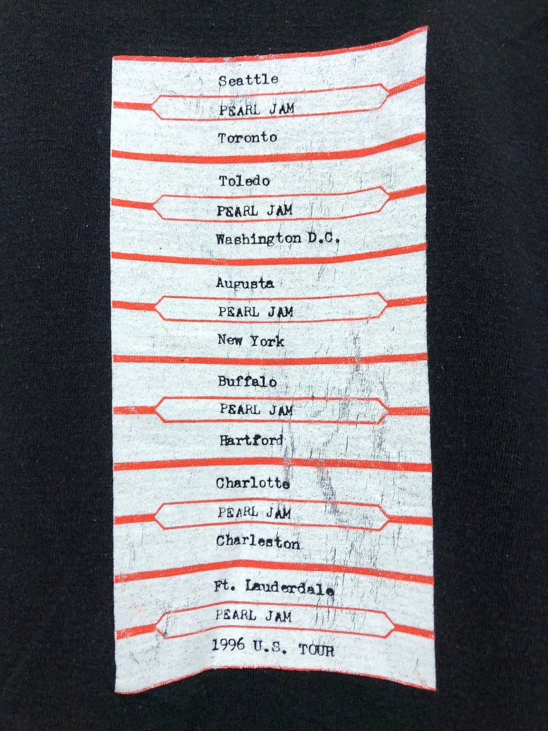 Vintage Vintage 1996's Pearl Jam No Code Concert Tour Shirt BN Size US XL / EU 56 / 4 - 6 Thumbnail