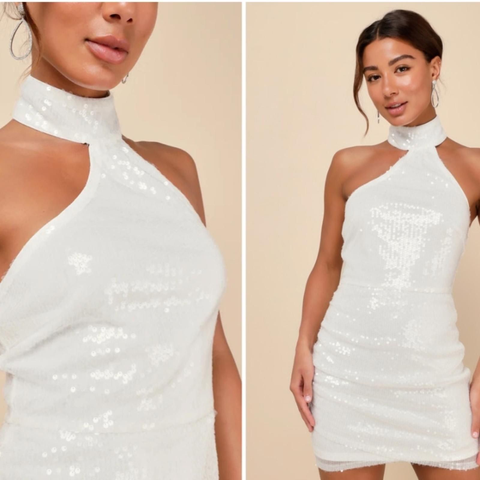 Lulus LULUS Bachelorette Engagement Bridal Sexy Sequin Mini Size XL / US 12-14 / IT 48-50 - 3 Thumbnail