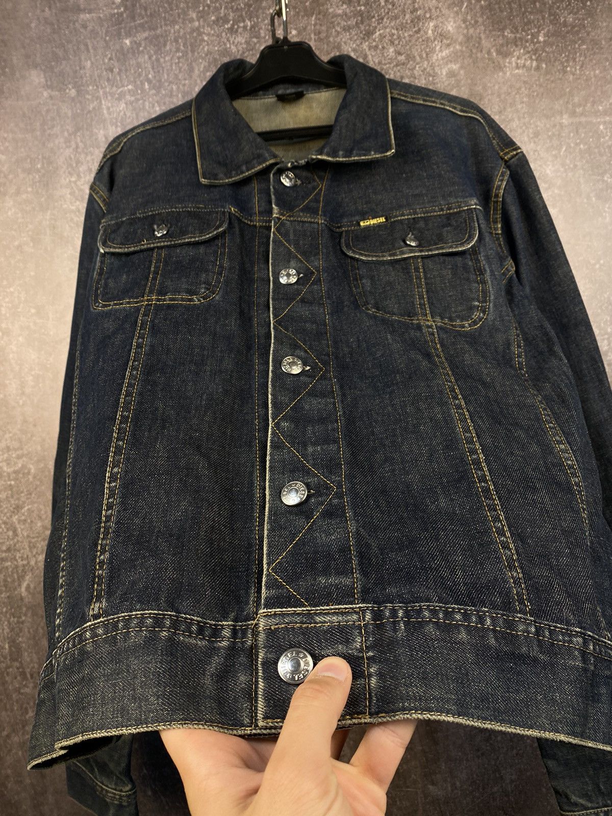 Diesel Vintage Diesel jeans jacket 90s rare Size US XXL / EU 58 / 5 - 3 Thumbnail