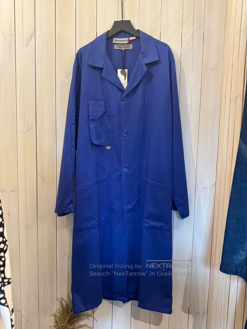 Comme des Garcons Comme Des Garcons Blue long coat Size M / US 6-8 / IT 42-44 - 2 Thumbnail