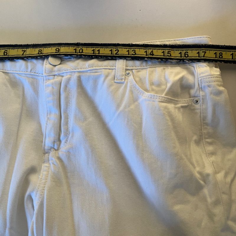 Other Falls Creek Women's White Jeans Size 36" / US 14 / IT 50 - 6 Thumbnail